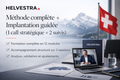 4. Helvestra — Méthode complète + Implantation guidée (1 call stratégique + 2 suivis)